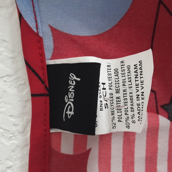 DISNEY patriotic Mickey Mouse scrub top NWOT - Picture 3 of 11